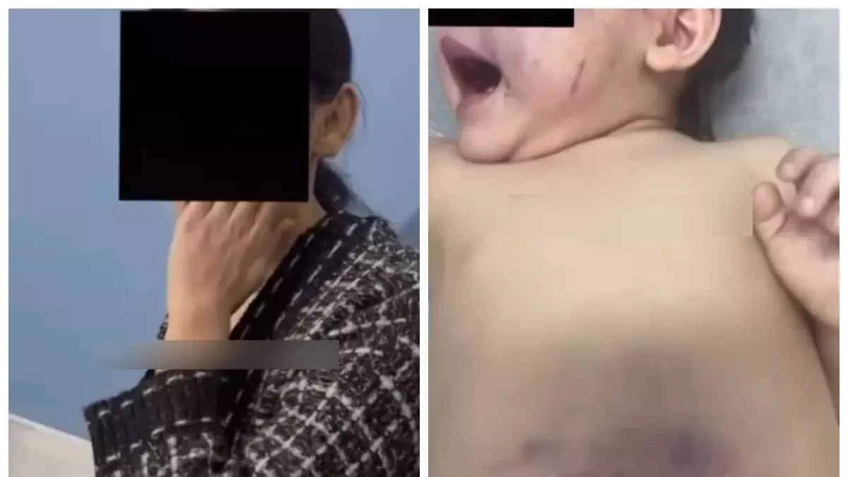 Талдықорғанда ер адам әйелі мен 3 жасар баласын аяусыз сабап тастаған (ВИДЕО)