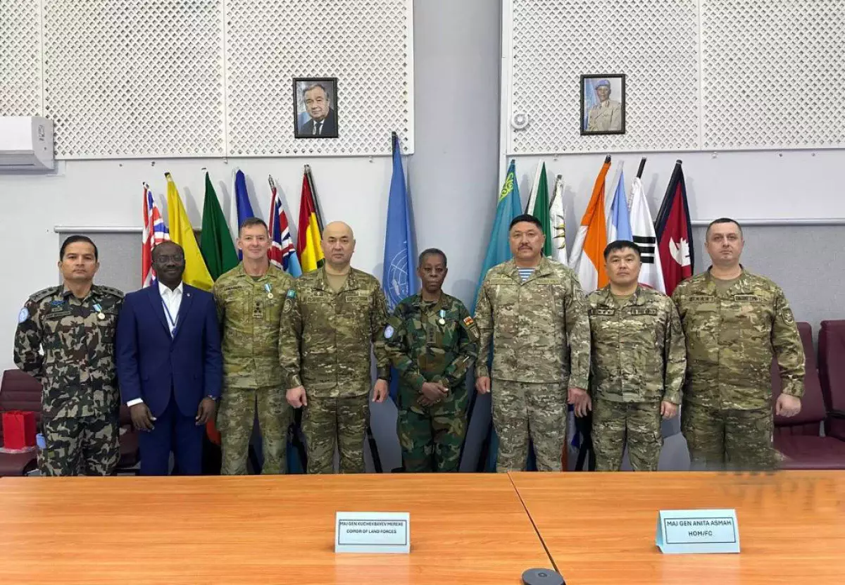 БҰҰ миссиясының басшысы қазақстандық бітімгерлердің даярлығын жоғары бағалады