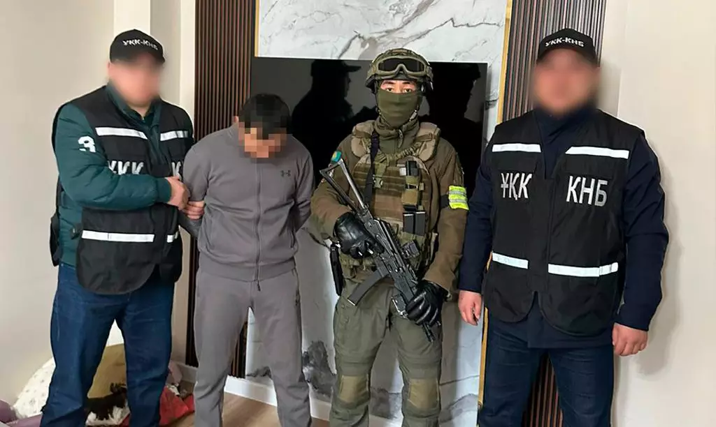 КНБ задержал подозреваемого в вымогательстве