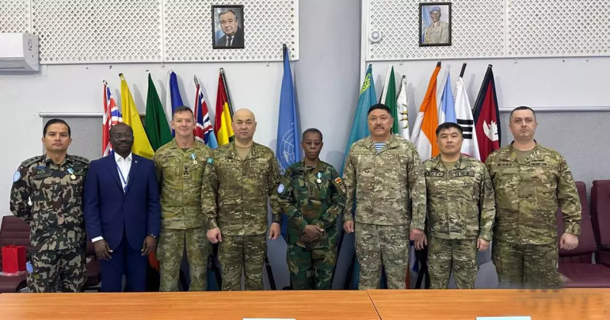   БҰҰ миссиясының басшысы қазақстандық бітімгерлердің даярлығын жоғары бағалады   