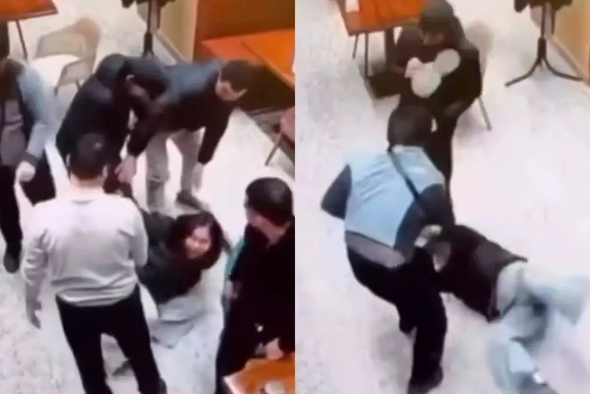 Ақтауда ер адам қызды ұрып-соғып, шашынан сүйреп далаға шығарған (ВИДЕО)