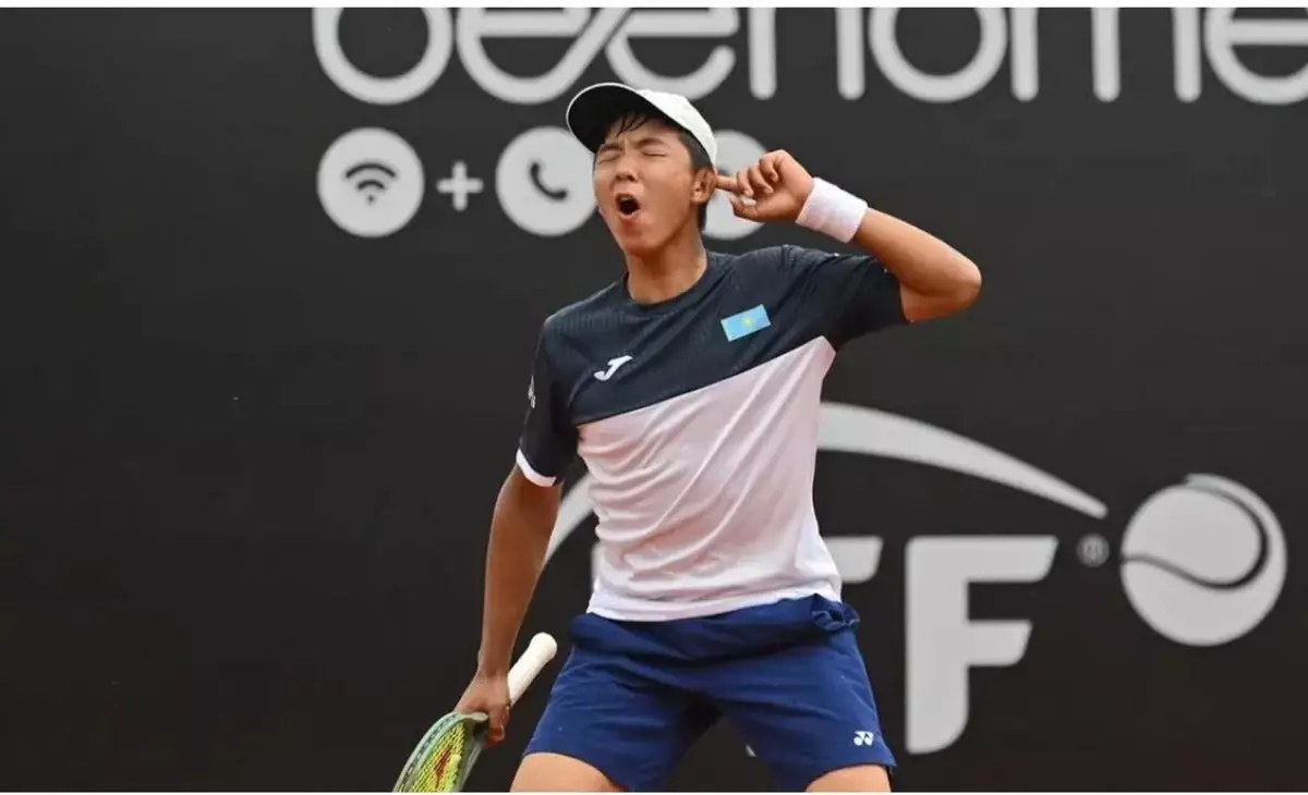 17 жастағы теннисші Заңғар Нұрланұлы әлемдік рейтингте үздіктер қатарына енді