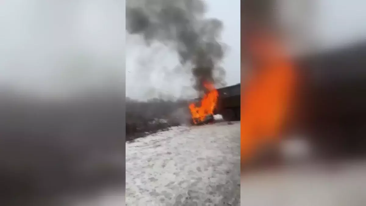 Қызылордада жантүршігерлік жол апатынан жүргізуші қаза тапты