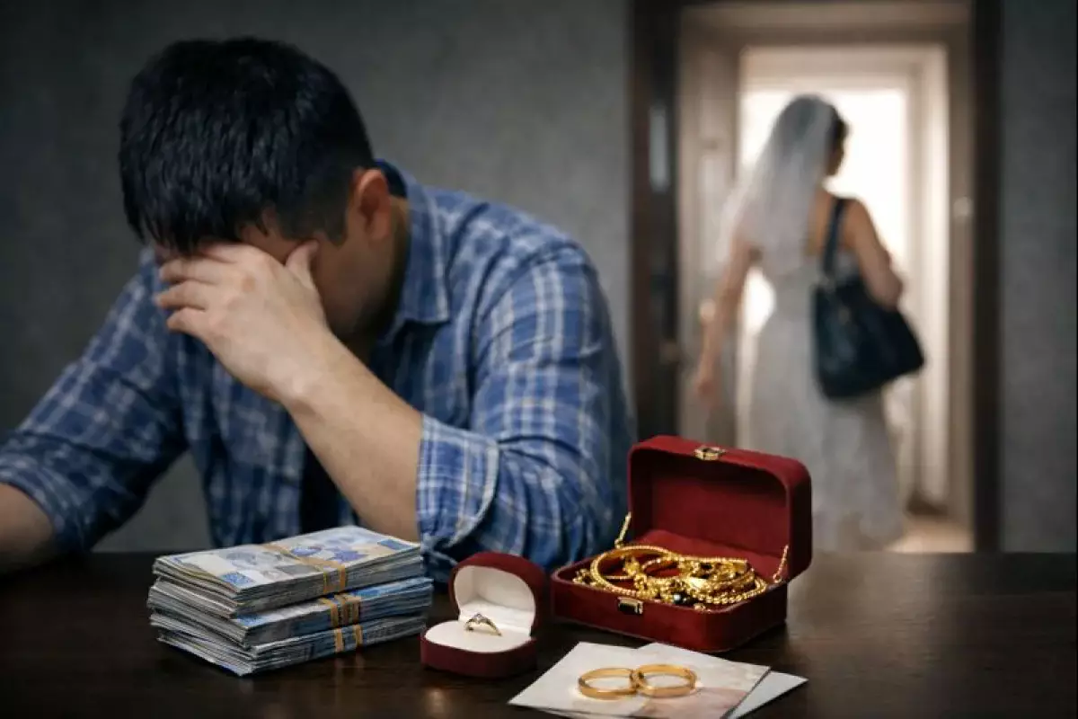 Свадьба сорвалась: невеста исчезла с калымом в Акмолинской области