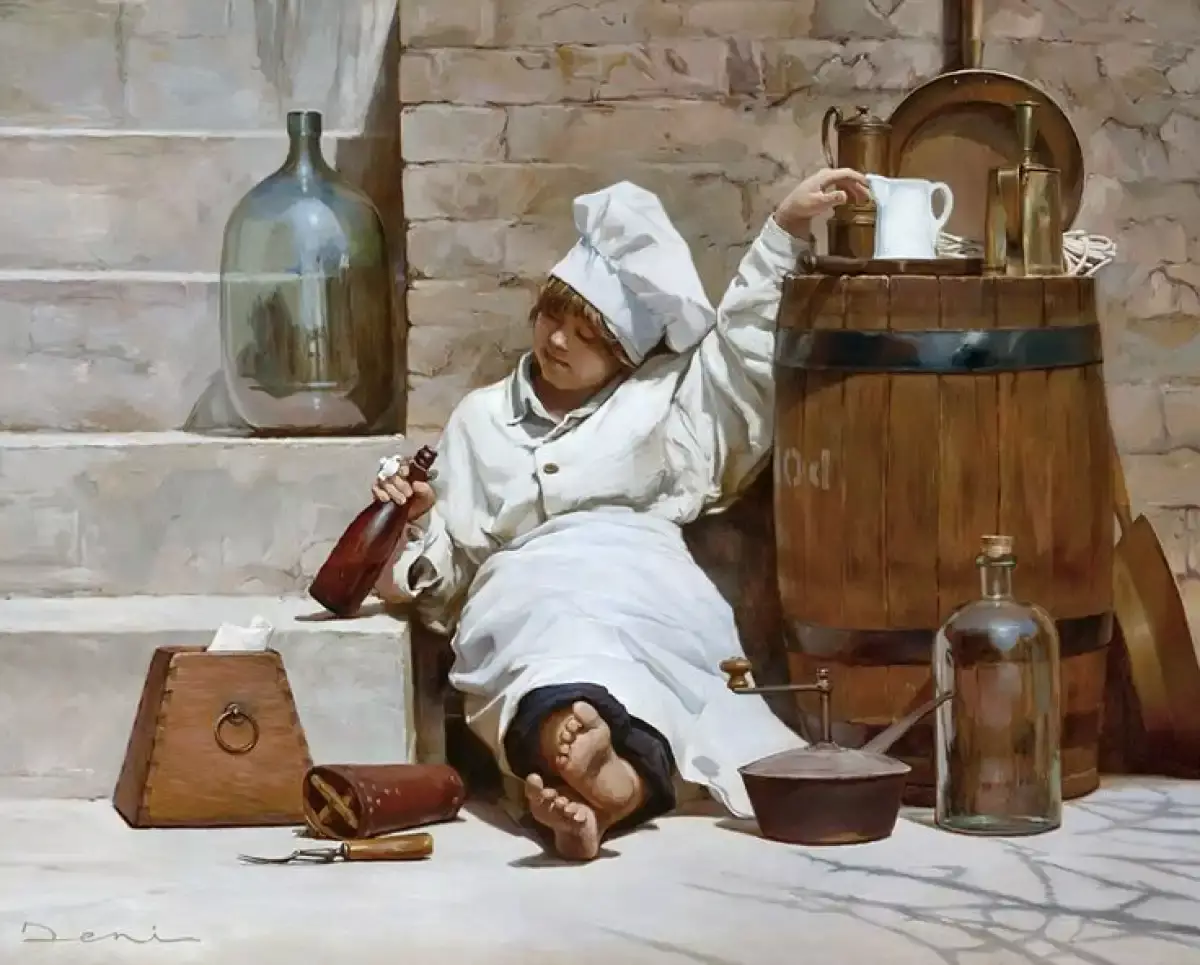 Мектеп асханасындағы масқара: Бурабайда балаларды маскүнем аспаздар тамақтандырған