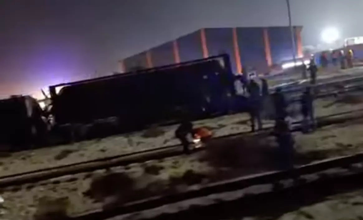 Қызылордада 6 вагон рельстен шығып кетті