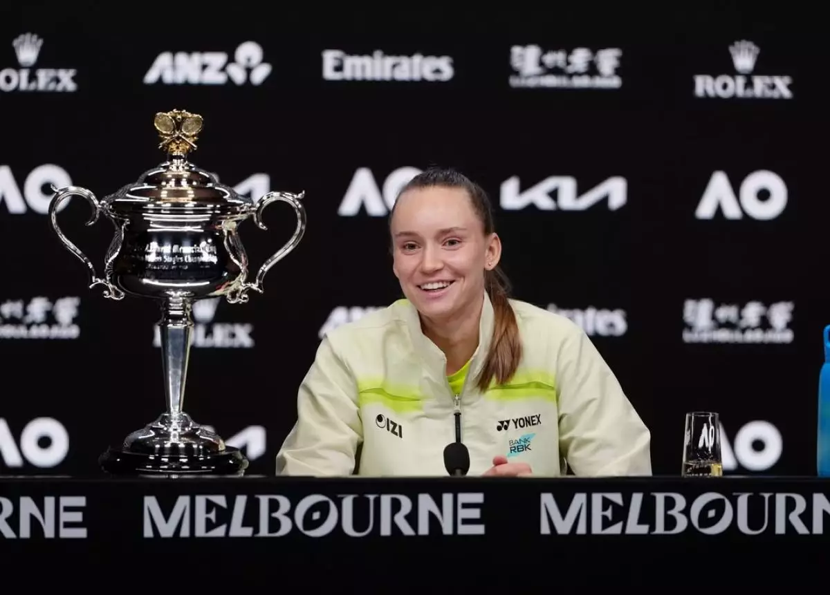 Australian Open чемпионы Рыбакинаның келесі жарысы белгілі болды