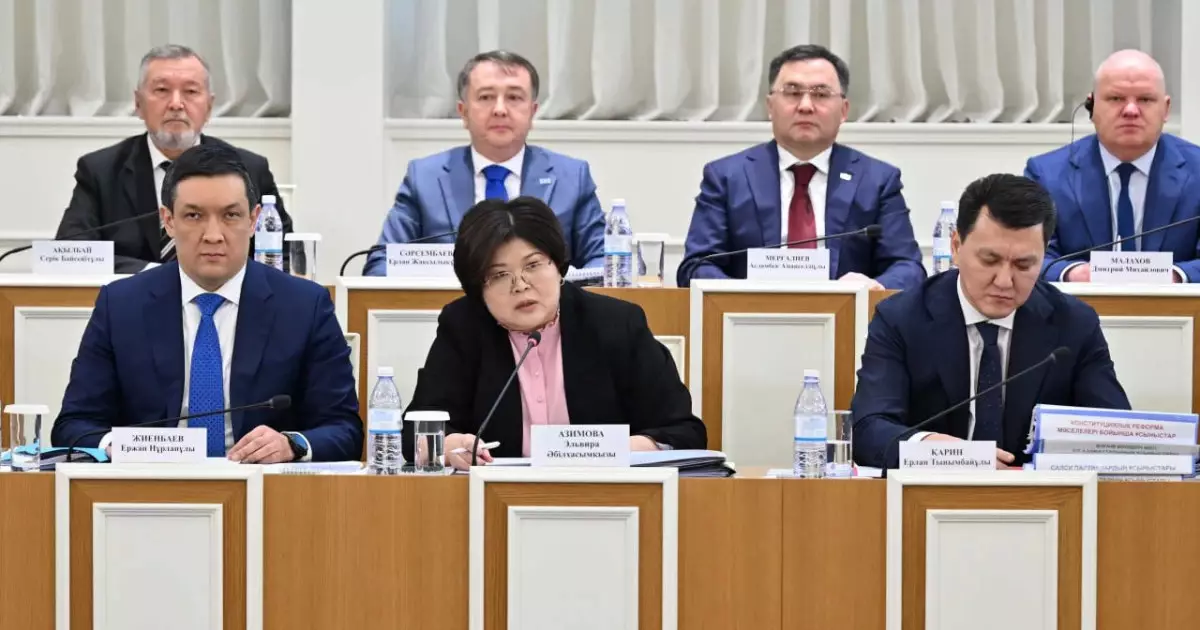  Конституция стратегиялық қағидаттарды бекітеді – Эльвира Азимова 