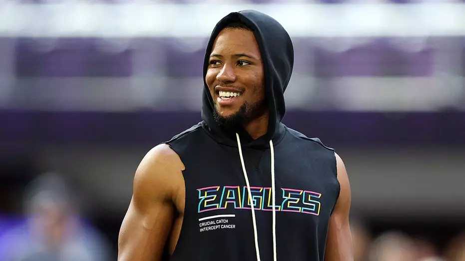 Сакуон Баркли возглавил национальный рейтинг продаж джерси, пока LIDS обнародовал впечатляющую статистику к сезону НФЛ 2025 года.