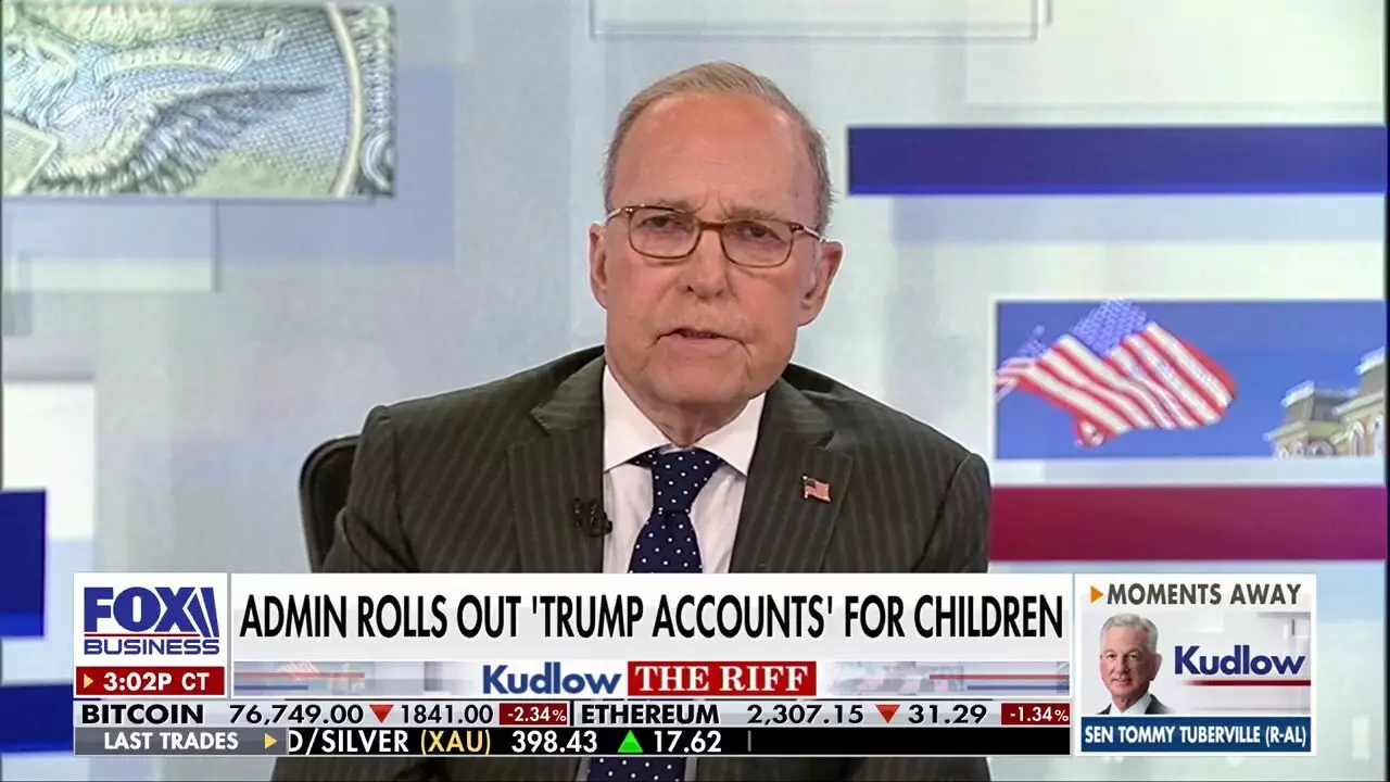 Ларри Кудлоу: Кричите о счетах Трампа с крыш.