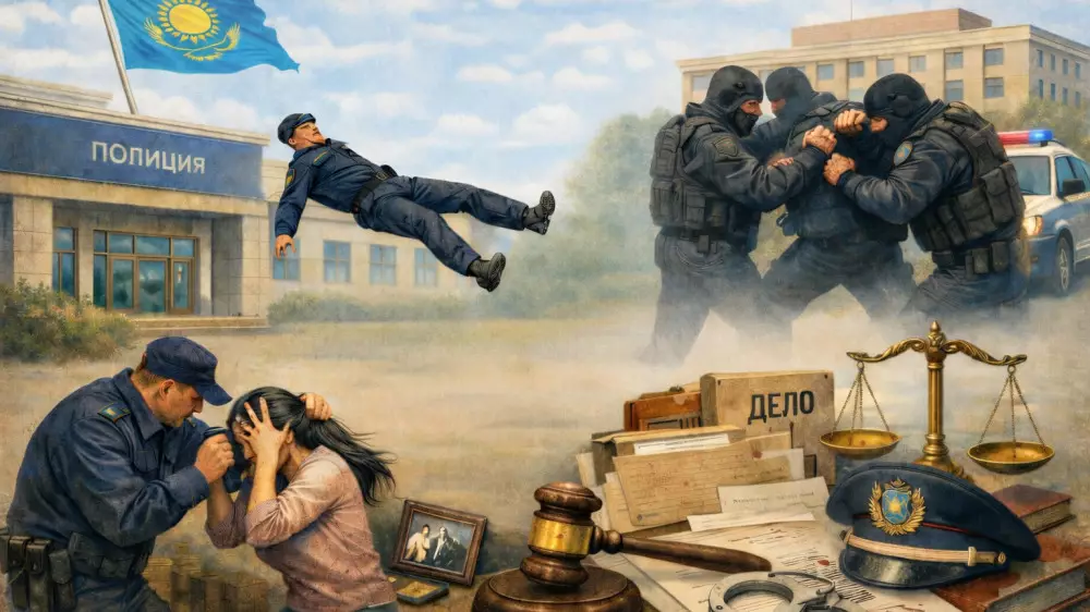 Массовая драка СОБРовцев, насилие над женой и падение с крыши: что происходит в полиции Мангистау