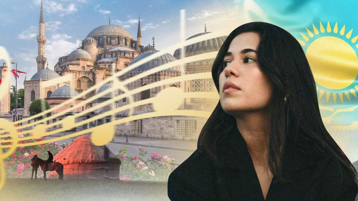 Қазақша ән жазатын түрік қызы: Екі халықтың үнін бір әуенге тоғыстырғым келеді