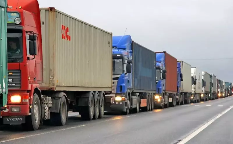 Выяснилась причина пробок на границе Казахстана и Кыргызстана