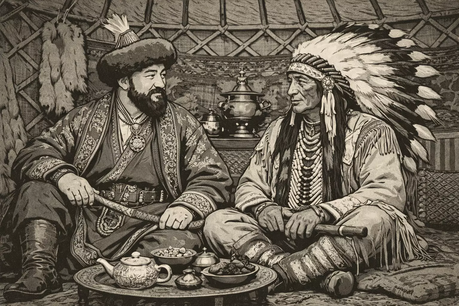 Почему у сиу и казахов не было одного правителя