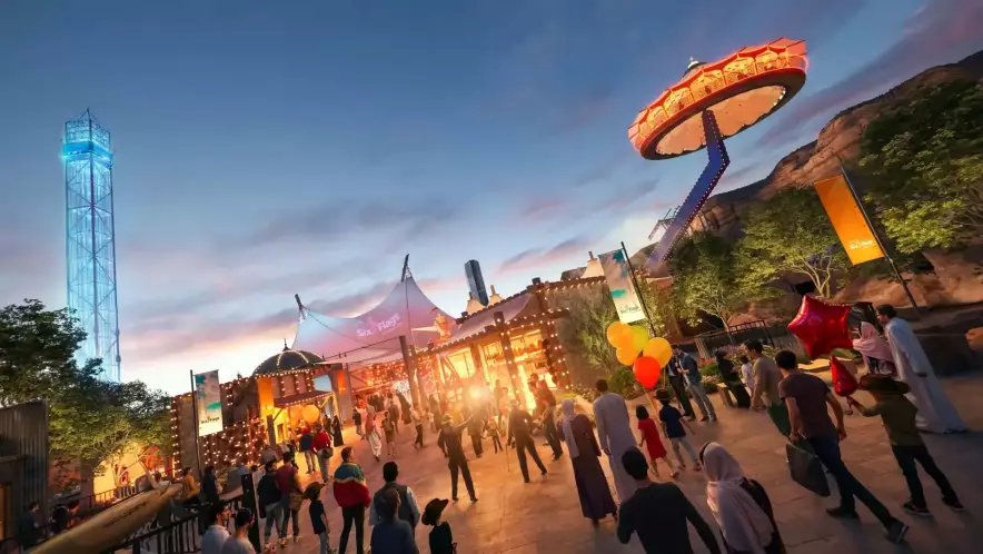 В Саудовской Аравии открылся новый парк развлечений, установивший сразу три мировых рекорда