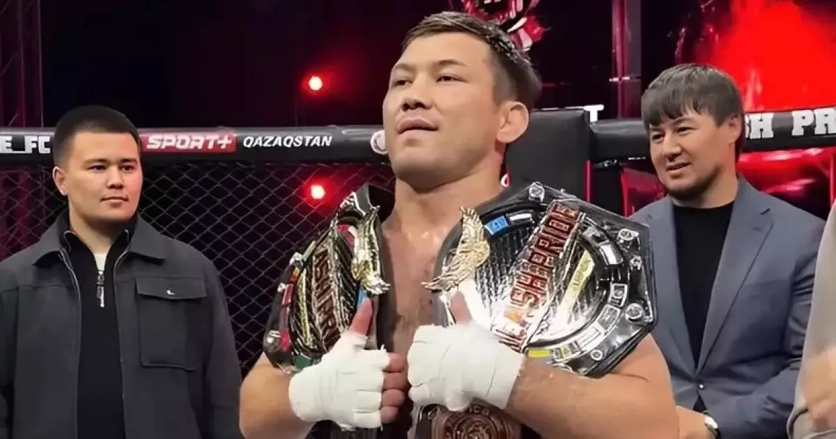  Қазақстандық файтерге PFL лигасындағы дебютінде шапан және тумен шығуға тыйым салынды 