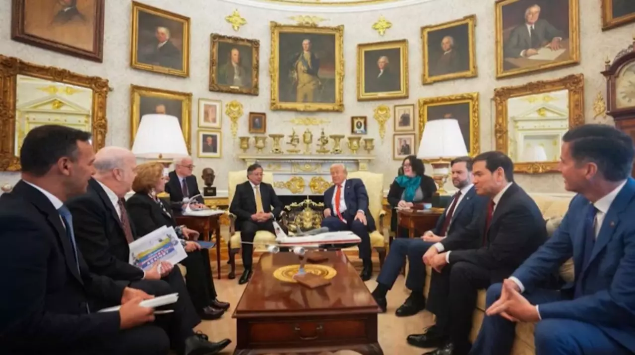 Дональд Трамп и Густаво Петро провели встречу в Белом доме