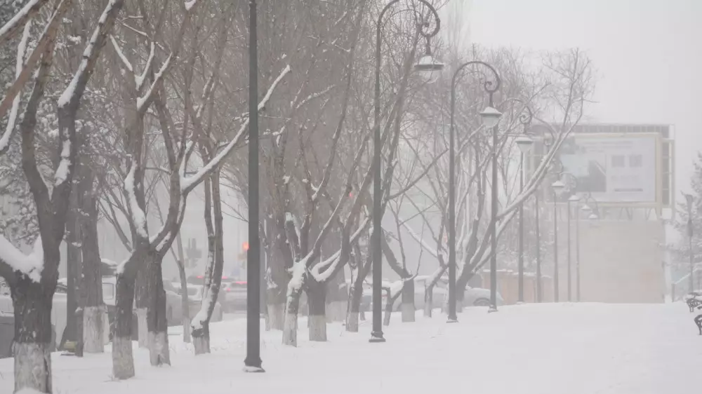 Астану снова скуют морозы, а Алматы накроет снегом