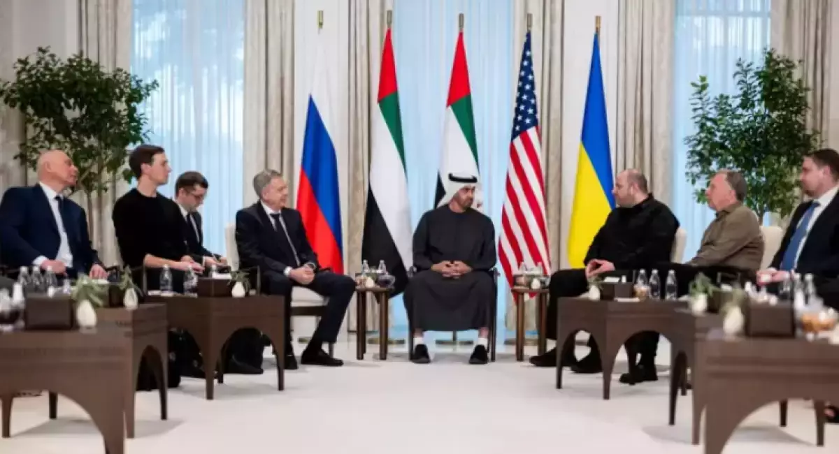 Абу-Дабиде Украина, Ресей және АҚШ келіссөзінің екінші раунды басталды