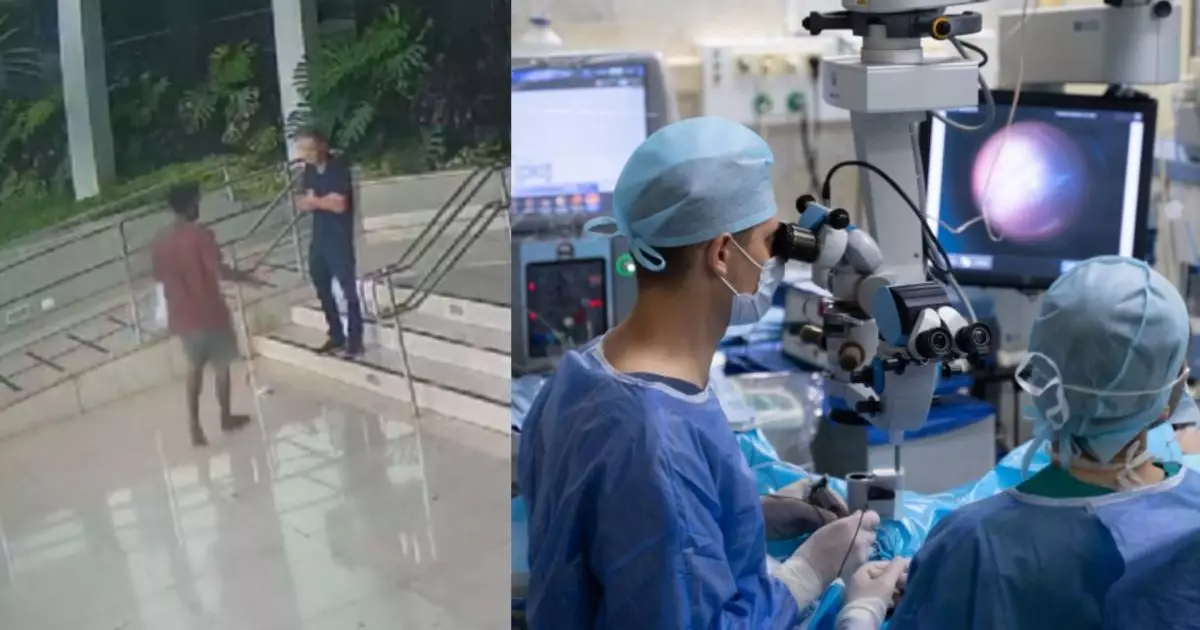  Көзіне ота жасатып шыққан азамат аяқ асты көз жанарынан айрылып қалды (ВИДЕО) 