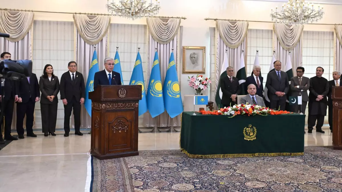 Қазақстан мен Пәкістан серіктестігі күшейді: Тауар айналымы 1 млрд долларға жетпек