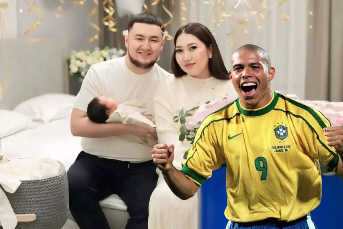 Қазақ еліне +1 Роналдо: в Мангистау родители назвали сына в честь легендарного футболиста