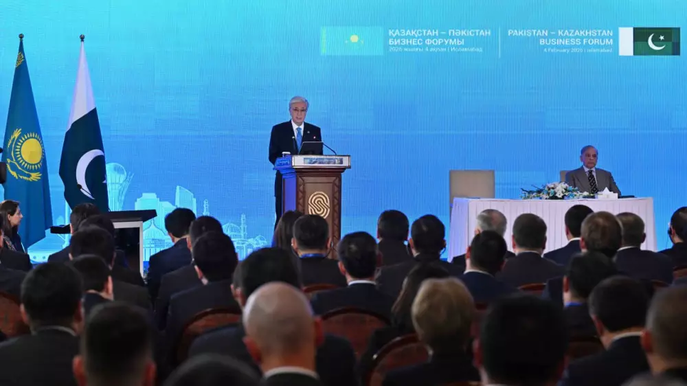 Инвестиции, цифровизация, сельское хозяйство: Токаев назвал сферы для сотрудничества с Пакистаном