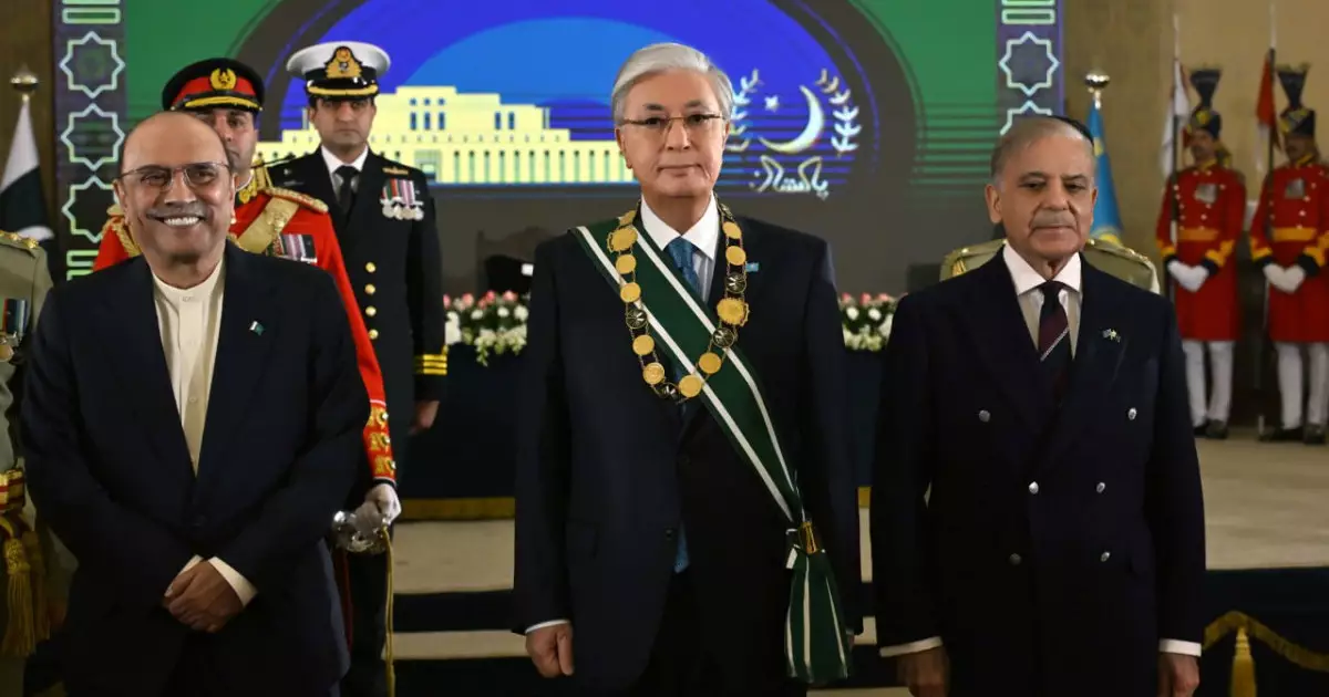  Қасым-Жомарт Тоқаевқа Пәкістанның ең жоғары мемлекеттік наградасы – Nishan-e-Pakistan ордені табысталды 