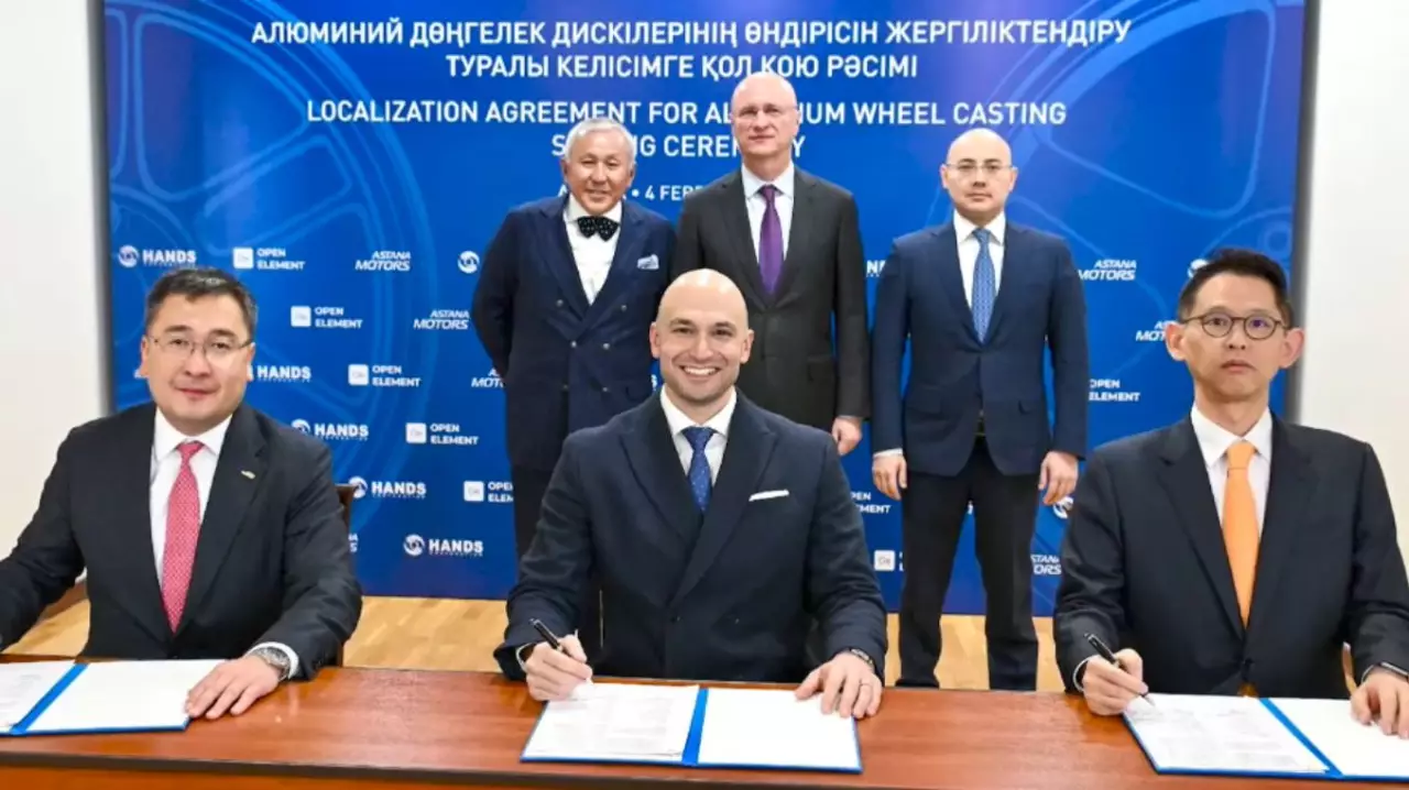 Қазақстанда алюминий дөңгелек дискілер өндіріледі