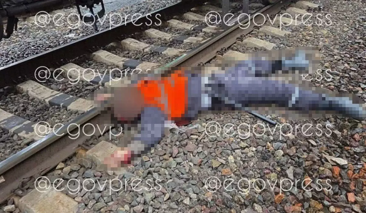 Арыста теміржол бойына шығып алған ер адам пойыз қағып кетті