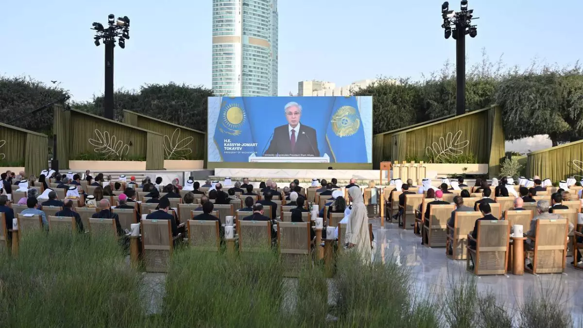 Тоқаев шейх Заид атындағы "Адамзат бауырластығы" сыйлығын тапсыру рәсіміне қатысушыларға бейнеүндеу жолдады