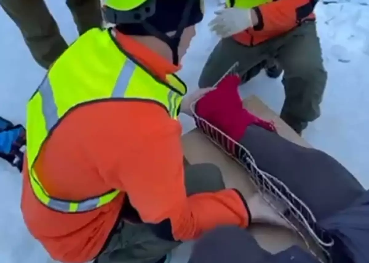 71-летняя туристка едва не погибла на Алма-Арасане