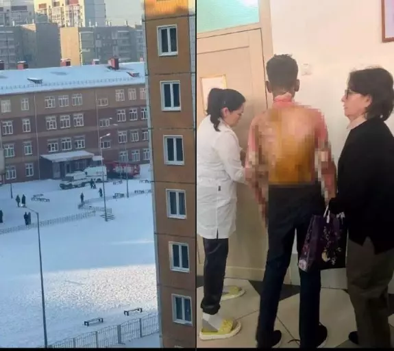 8-сынып оқушысы сыныпқа балтамен кіріп, бензин шашты: 5 бала жараланды