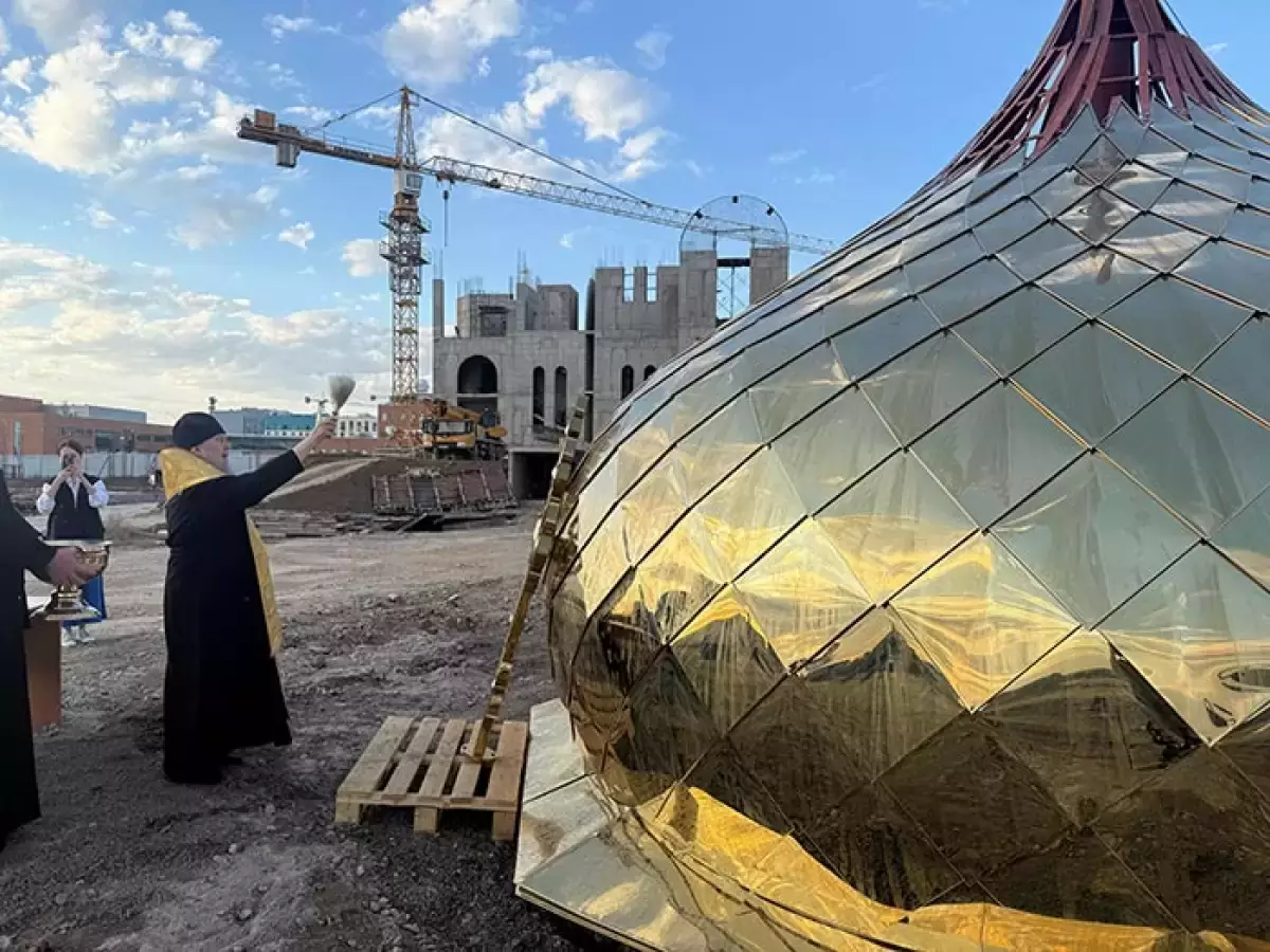 Астанада Орталық Азиядағы ең ірі шіркеу салынып жатыр – депутаттар қарсы