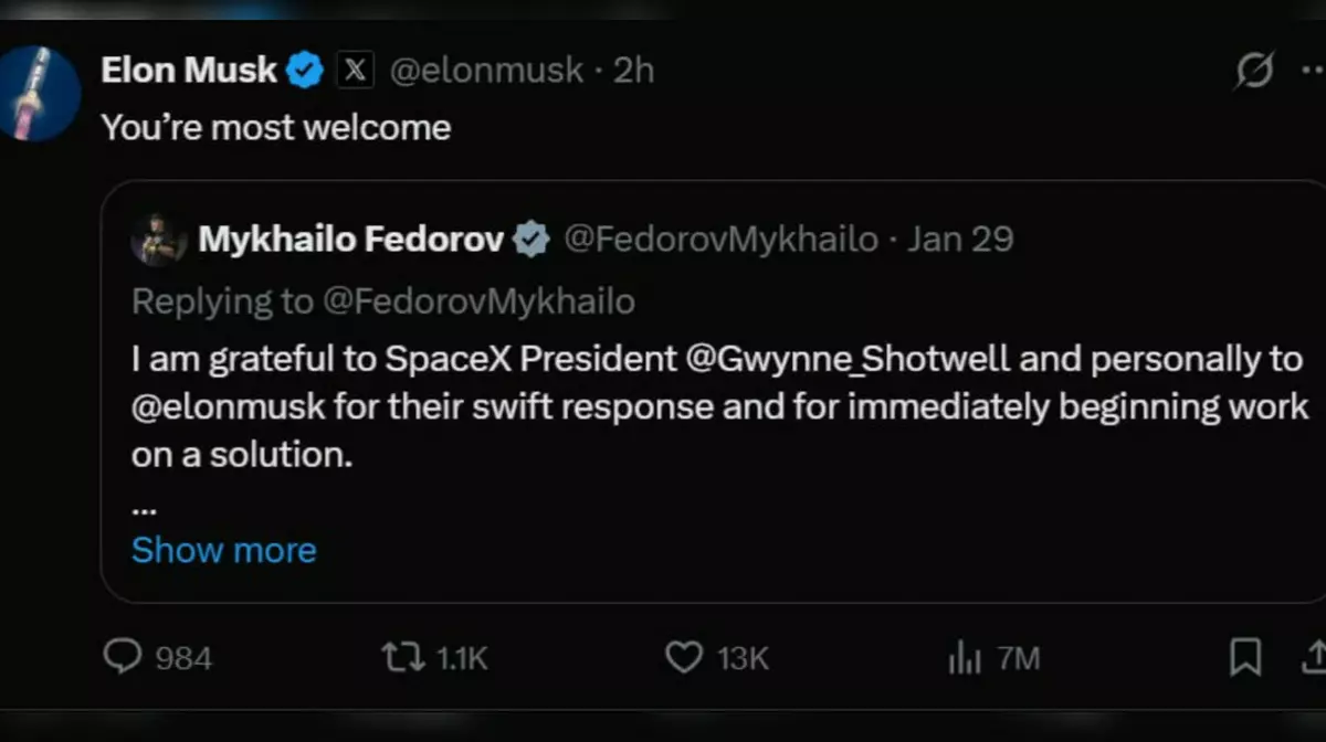 SpaceX начала блокировать терминалы Starlink у российских войск после обращения Украины