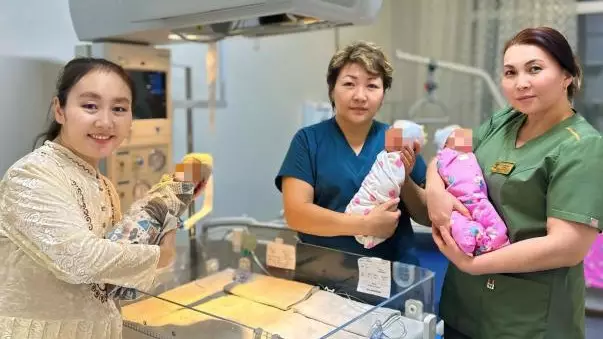 Үш қуаныш бір күнде: Алматыда үшем дүниеге келді