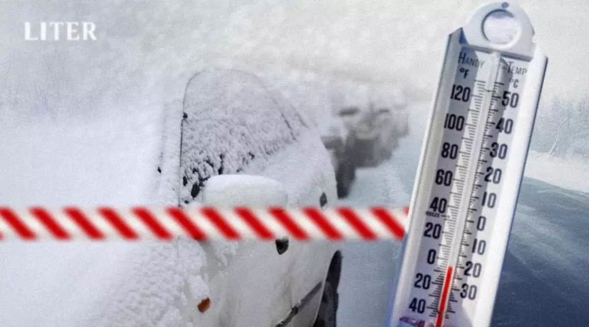 Дороги закрыли в одной из областей Казахстана из-за непогоды