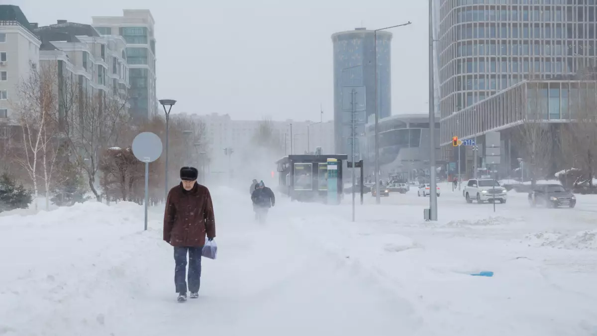 Қар, жаңбыр, аяз бен боран: 5 ақпанда Қазақстанда ауа райы күрт құбылады
