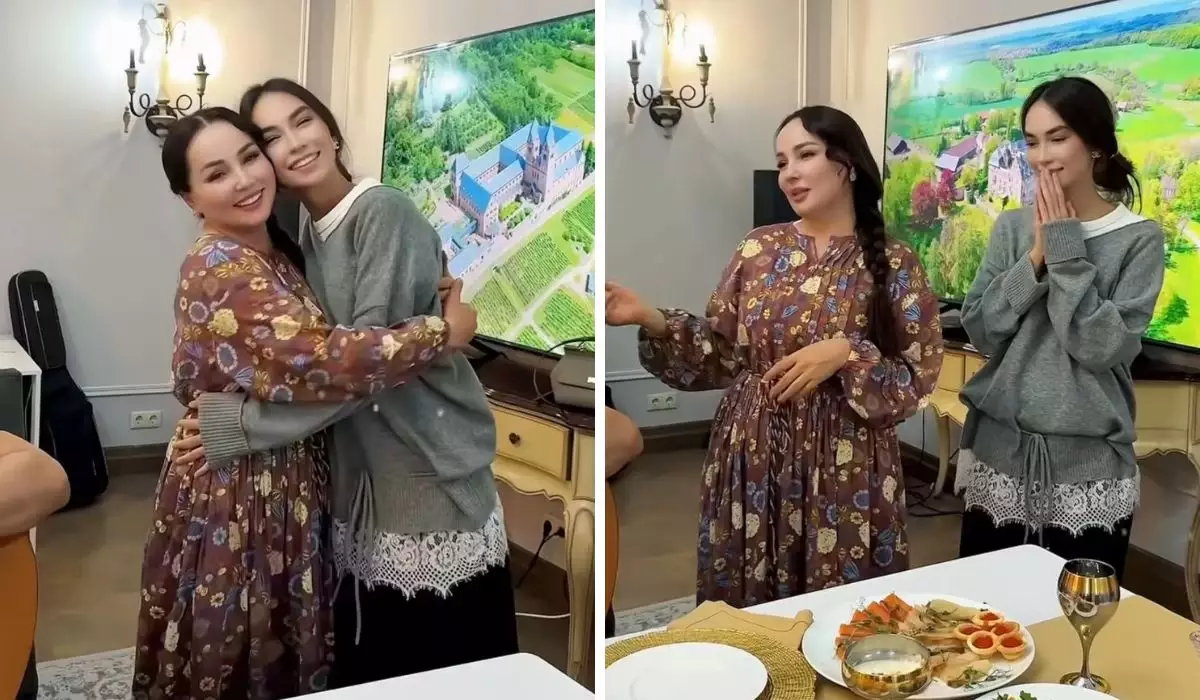 "Жүзін бейнебаянда көрсету - бір бөлек әсер": Жазира Байырбекова болашақ келінін көрсетті