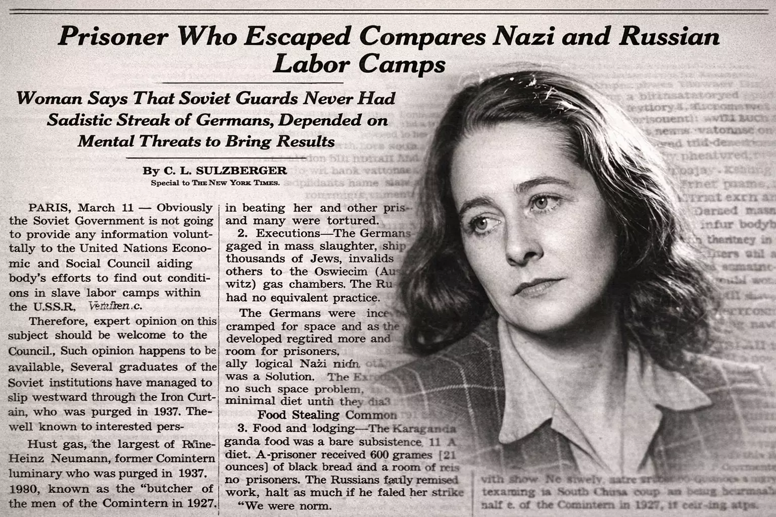 От Карлага до Равенсбрюка: история Маргаретты Бубер-Фауст