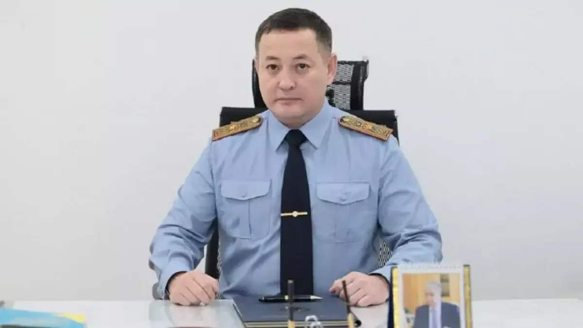 В Шымкенте назначен новый начальник департамента полиции