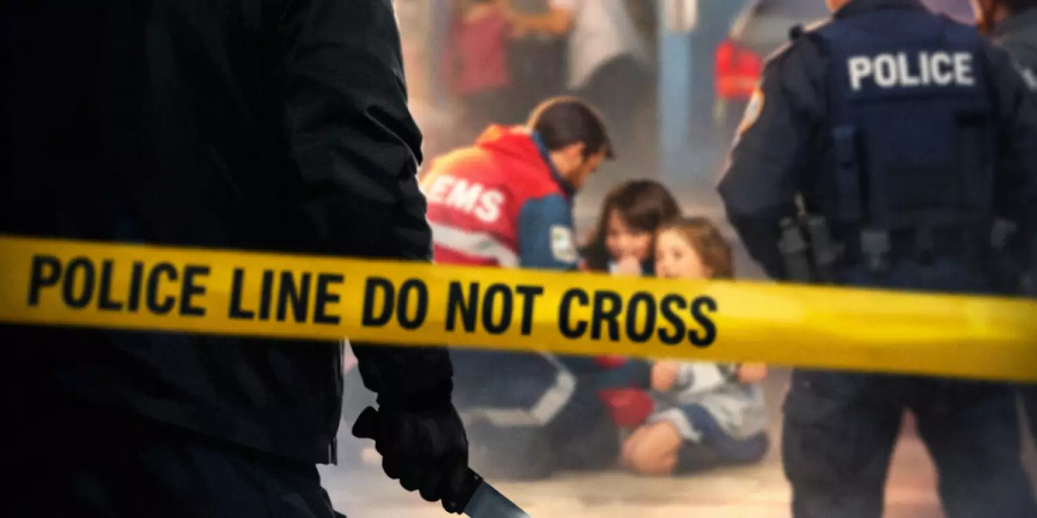 Пышақ ұстаған ер адам балабақшаға басып кірді