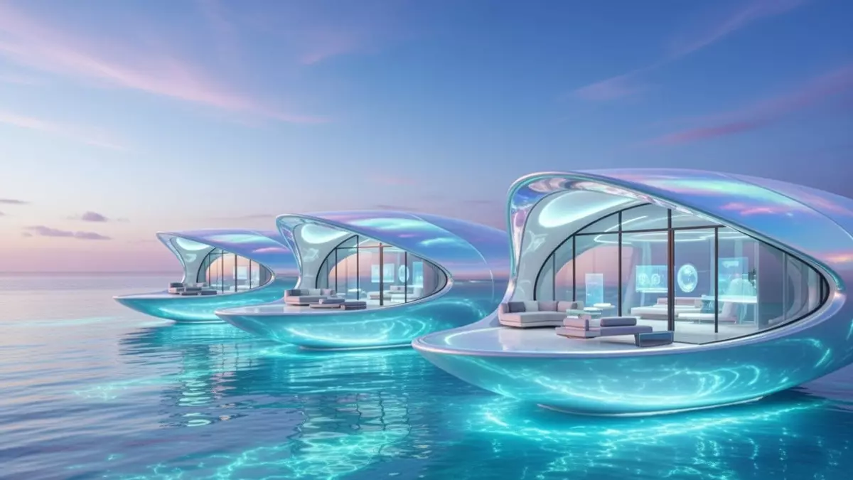 Саудовская Аравия создаёт чудо-курорты: 1,5 млн тенге за ночь в «космической» вилле