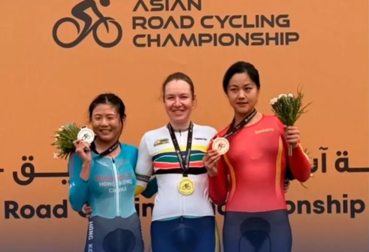 Қазақстандық велоспортшы Азия чемпионы атанды