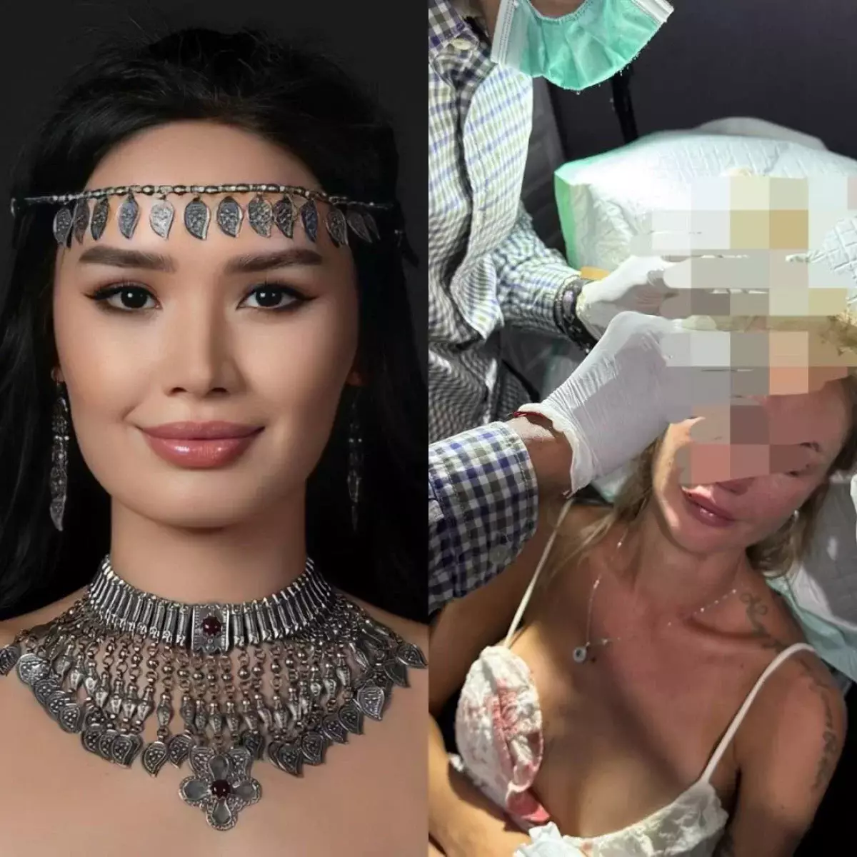 Казахстанскую модель посадили в тюрьму на Бали после драки с россиянкой