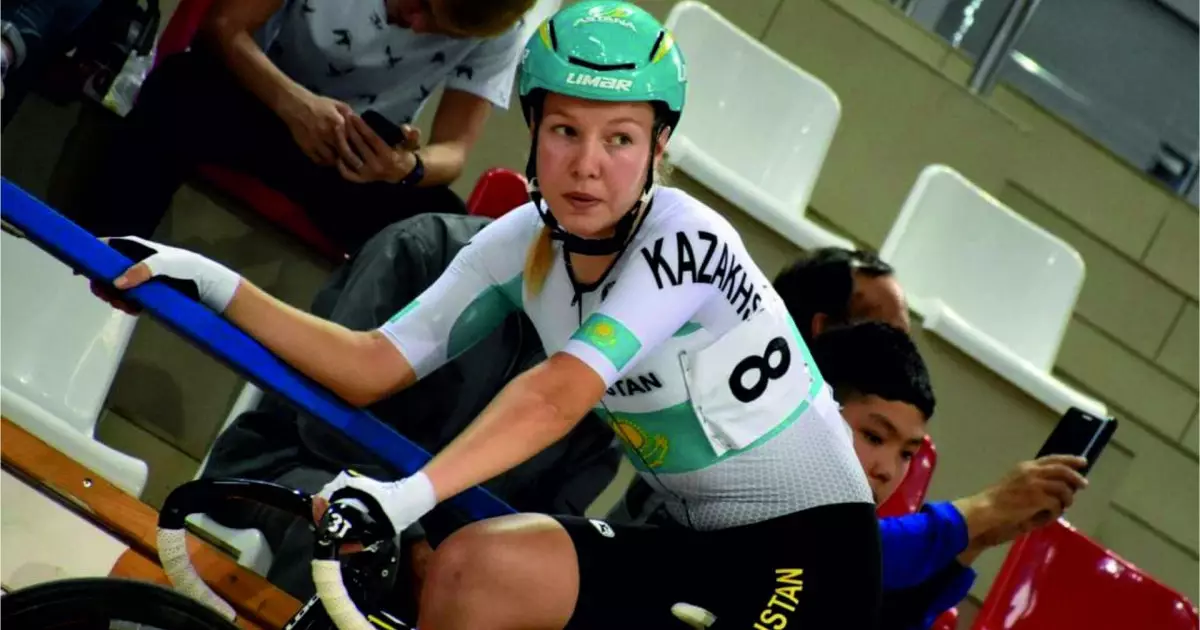  Велоспортшы Рината Сұлтанова Азия чемпионатында алтын медаль жеңіп алды 