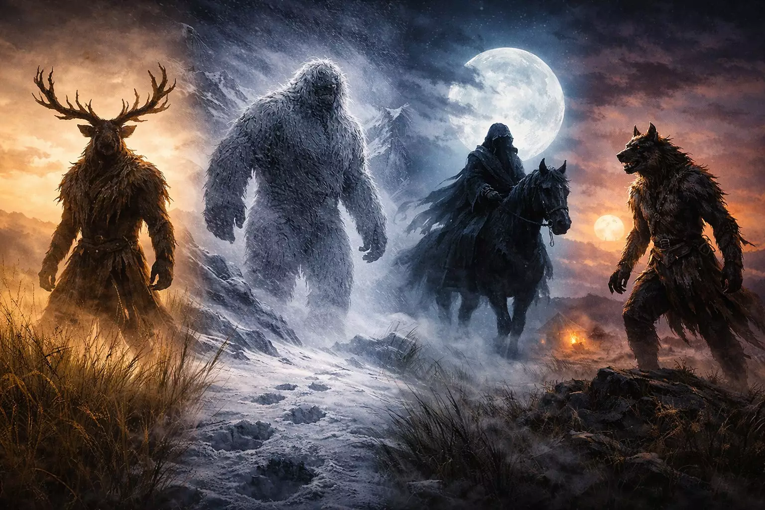 Қар адамы, кісікиік: Қазақ даласын мекен еткен жұмбақ тіршілік иелері