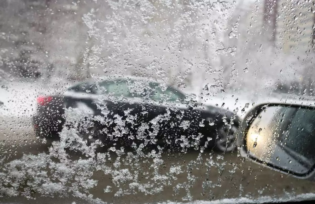 Дождь со снегом и сильный ветер ожидаются в Шымкенте