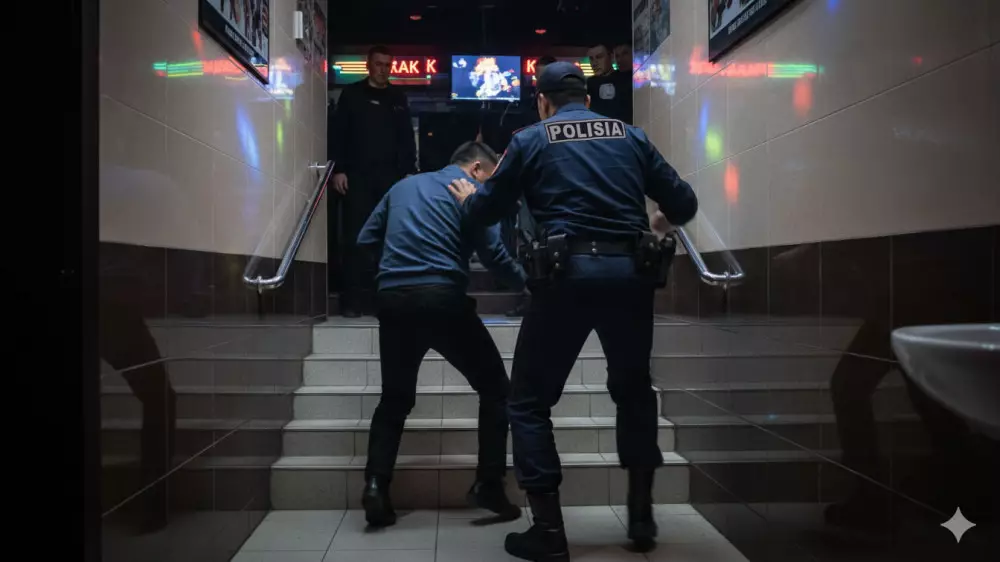 Покусал полицейских и не признал вину: казахстанца лишили свободы