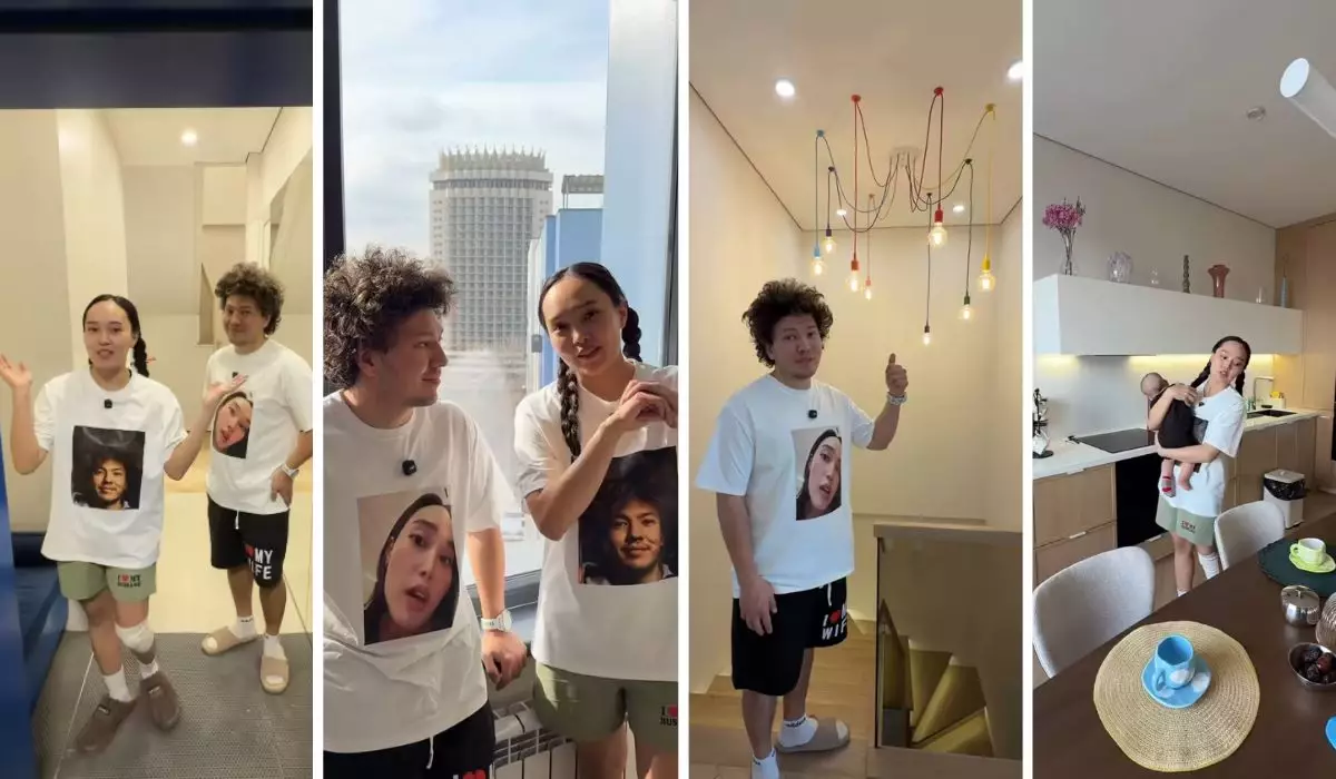 Жанар Айжанованың қызы мен күйеубаласы жаңа пентхаусын көрсетті